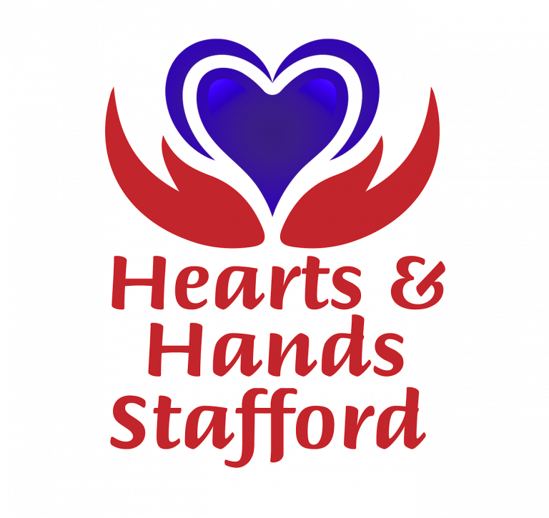 Help us support others in the community Hearts & Hands Stafford
